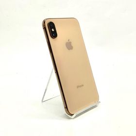 アップル(Apple)の【全額返金保証】【最速発送】Apple iPhone iPhone XS 256GB ゴールド Softbank 動作確認済(スマートフォン本体)