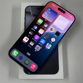 iPhone 16 Pro Max 256GB ブラックチタニウム SIMロック解除済