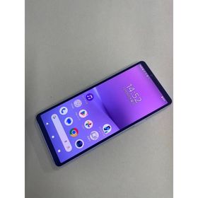 セイモバイル★【中古Aランク】SIMフリー Xperia 10 V 6GB/128GB ラベンダー XQ-DC44