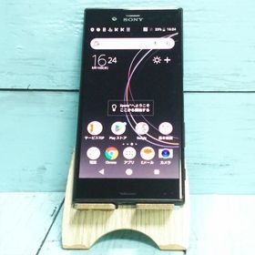 SONY Xperia XZs SOV35 au ブラック 本体 白ロム SIMロック解除済み SIMフリー 229353