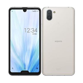 AQUOS R3 SHV44[128GB] au プラチナホワイト【安心保証】