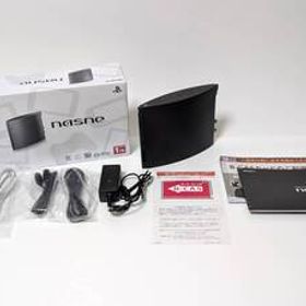 SONY製 nasne 1TB 完備品 動作良好 B-CASカード付 ナスネ初期化済