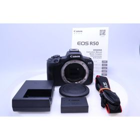 キヤノン(Canon)の【4,000回以下 極美品】Canon EOS R50 ボディ ブラック(ミラーレス一眼)
