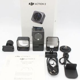 【新春ポイントアップ祭！ポイント2倍&クーポン】【美品】DJI Action 2 Dual Screen Combo AC2DSC アクションカメラ アクション2 デュアルスクリーンコンボ ウェアラブルカメラ 本体 【中古】