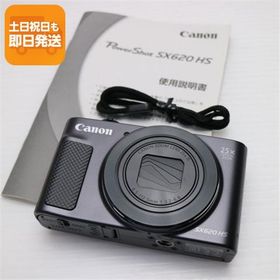 新品同様 PowerShot SX620 HS ブラック 即日発送 コンデジ Canon 本体 あすつく 土日祝発送OK