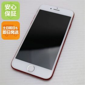 アイフォーン(iPhone)のSIMフリー iPhone7 256GB レッド M666(スマートフォン本体)