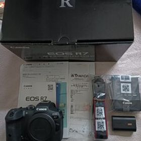 【美品】Canon EOS R7 ボディ 延長保証残