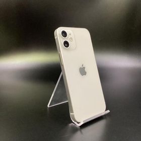 iPhone 12 mini 128GB ホワイト au 白ロム 動作確認済 74%【全額返金保証】【最速発送】