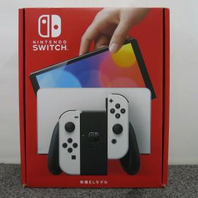 【全品ポイント10倍！要エントリー】ニンテンドー Nintendo Nintendo Switch （有機ELモデル）Joy-Con (L)/ (R) ホワイト HEG-S-KAAAA 【中古】