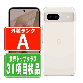 【中古】 Google Pixel8a Porcelain Aランク SIMフリー 本体 スマホ 【あす楽】 【保証あり】 【送料無料】 gp8apo8mtm