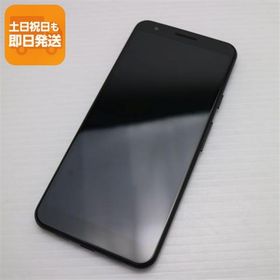 新品同様 SoftBank Google Pixel 3a 64GB ジャストブラック スマホ 中古あすつく 土日祝発送 即日発送