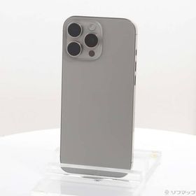 〔中古〕Apple(アップル) iPhone16 Pro Max 512GB ナチュラルチタニウム MYWP3J／A SIMフリー〔276-ud〕