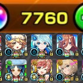 ✩オーブ7760個･ガチャ限220体･未回収オーブ1500個～✩ | モンストのアカウントデータ、RMTの販売・買取一覧