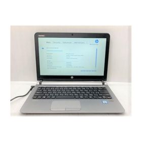 中古 ノートパソコン HP ProBook 430 G3 V5F18AV Corei5-6200U/8GB-MEM/13.3インチ/OS無し/AC欠品/BT消耗/難あり※内蔵ストレージ欠品、CMOS電池消耗