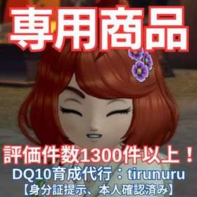 ダデウシュ様専用 | ドラクエ10(DQX)の代行、RMTの販売・買取一覧