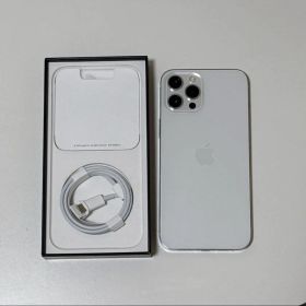 iPhone12 Pro Max 256GB 本体 シルバー 箱・ケーブル付き