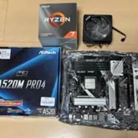 AMD RYZEN7 3800x + ASRock A520M PRO4