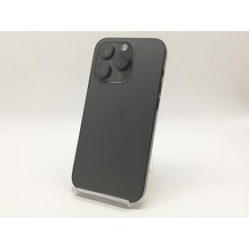 【中古】Apple docomo 【SIMフリー】 iPhone 14 Pro 128GB スペースブラック MPXU3J/A【横浜】保証期間１ヶ月【ランクB】