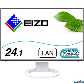 EIZO FlexScan EV2495-WT CAD・BIM向けデイジーチェーン対応モニター 24.1型 フレームレス/1920x1200/USB Type-C(70W給電)/IPS/ノアンチグレア/HDMI/DisplayPort