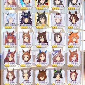 ✨アーモンドアイ完凸＋エアシャカール完凸＋タマモクロス完凸＋デアリングタクト完凸✨ | ウマ娘のアカウントデータ、RMTの販売・買取一覧