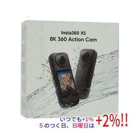 【新品(開封のみ)】 Insta360 360度アクションカメラ Insta360 X5 CINSAAHA-X501