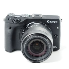 キヤノン(Canon)のCanon ミラーレス一眼カメラ EOS M3 レンズキット ブラック EF-M18-55mm F3.5-5.6 IS STM 付属 EOSM3BK-1855ISSTMLK #14176(ミラーレス一眼)