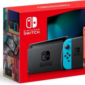 [中古] 【新パッケージ版】 Nintendo Switch JOY-CON (L) ネオンブルー/ (R) ネオンレッド本体