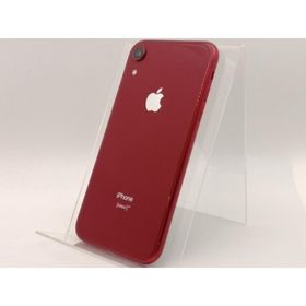 【中古】Apple docomo 【SIMロックあり】 iPhone XR 128GB (PRODUCT)RED MT0N2J/A【津田沼】保証期間１ヶ月【ランクC】
