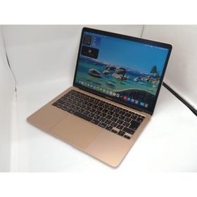 【中古】Apple MacBook Air 13インチ M1(CPU:8C/GPU:8C) 8GB/512GB ゴールド MGNE3J/A (M1・2020)【川越クレアモール】保証期間１ヶ月【ランクB】