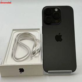iPhone16 Pro 256GB ブラックチタニウム MYN03J/A Apple版SIMフリー