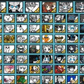 🌟画像内キャラ所持 + 猫缶金銀チケ各種素材 ！ | にゃんこ大戦争のアカウントデータ、RMTの販売・買取一覧