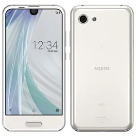 【SIMロック解除済】au AQUOS R compact SHV41 ムーンホワイト SHARP 当社3ヶ月間保証 中古 イオシス