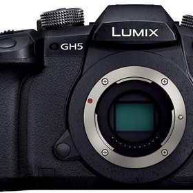 【中古】パナソニック ミラーレス一眼カメラ ルミックス GH5 ボディ ブラック DC-GH5-K