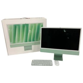 【中古】 Apple iMac 2024年 MWUE3J/A M4 メモリ16GB SSD256GB Sequoia アップル 一体型PC 中古 良好 B10717919