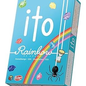 【中古】【未使用】アークライト ito (イト) レインボー (2-14人用 5-15分 8才以上向け) ボードゲーム