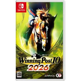 【早期購入特典付き】【2026年03月26日発売】 コーエーテクモゲームス｜KOEI Winning Post 10 2026【Switch】 【代金引換配送不可】
