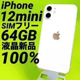 119⭐️iPhone12mini SIMフリー64GB 本体100% 液晶新品