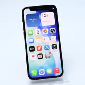 【バッテリー最大容量 100％】 au SIMフリー iPhone12 mini 64GB ブラック