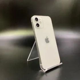 iPhone 12 mini 128GB ホワイト au 白ロム 動作確認済 74%【全額返金保証】【最速発送】