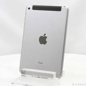 〔中古品〕 iPad mini 4 128GB スペースグレイ MK762J／A auロック解除SIMフリー【198】