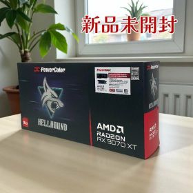 Power Color Hellhound AMD Radeon RX9070XT 16G-L/OC グラフィックボード 16GB GDDR6 PCIe5.0 DisplayPort HDMI
