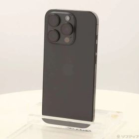 ソフマップ 〔中古品〕 iPhone15 Pro 512GB ブラックチタニウム MTUH3J／A SIMフリー【251】