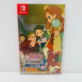 中古 | レベルファイブ ゲームソフト レイトンミステリージャーニーカトリーエイルと大富豪の陰謀DX Nintendo Switch 2018年製 HAC-P-APPAA 【646】