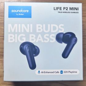 美品〇 soundcore LIFE P2 MINI ワイヤレスイヤホン