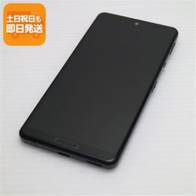 超美品 AQUOS sense 5G SHG03 ブラック 本体 即日発送 土日祝発送OK あすつく
