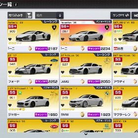 完凸R32, GT'17, RS7他【4.3万ダイヤ💎+ジェム372付】 | レーシングマスター(レーマス)のアカウントデータ、RMTの販売・買取一覧