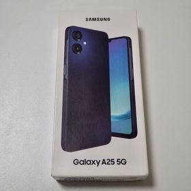 未使用 SIMフリー au SCG33 Galaxy A25 5G ブラック 送料無料