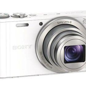 【中古】SONY デジタルカメラ Cyber-shot WX300 2110万画素 光学20倍 ホワイト DSC-WX300(W)