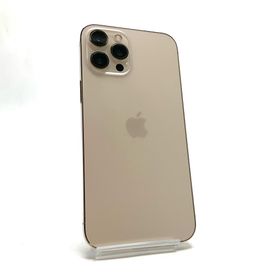 アップル(Apple)の【全額返金保証】【最速発送】Apple iPhone iPhone 12 Pro Max 256GB ゴールド docomo SIMフリー 動作確認済(スマートフォン本体)