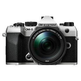 『新品』OM Digital Solutions(OMデジタルソリューションズ) OM SYSTEM OM-5 14-150mm II レンズキット [シルバー]